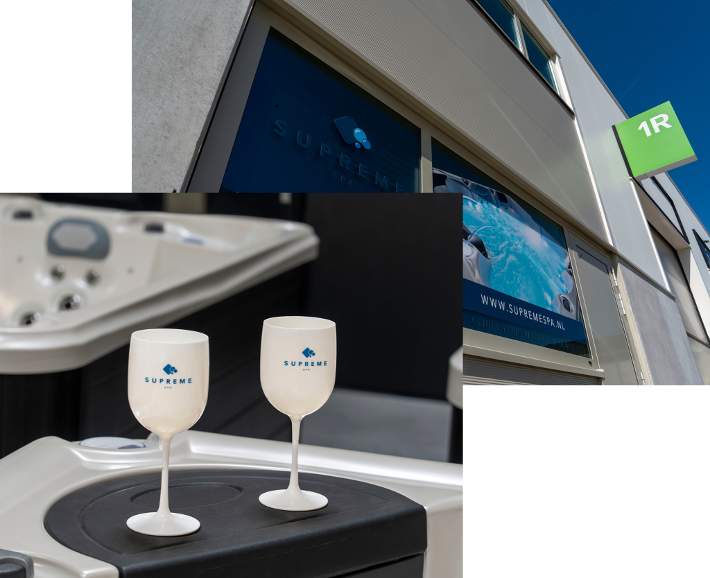 kleine jacuzzi tuin showroom